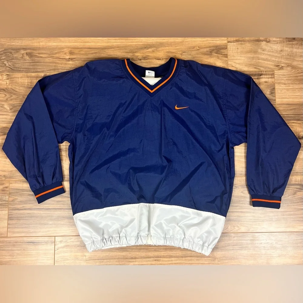 Vintage RARE  1990 Nike Pull Over Windbreaker Jacket Size‎ Youth XL (18-20)